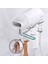 Gümüş Tarzı Yumruksuz Duvara Monte Paslanmaz Çelik Tutucu Banyo Düzenleyici Dyson Saç Kurutma Makinesi Depolama Rafı Standı Tutacağı (Yurt Dışından) 3