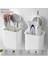 Açık Sarı Stil Banyo Kendinden Yapışkanlı Raf Diş Fırçası Raf Duş Caddy Sabunluk Duvara Monte Su Geçirmez No-Delme Organizatör Rafları (Yurt Dışından) 2