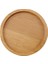 7cm Tarzı Yuvarlak Bitki Pot Tepsi Bambu Macetas Ekici Bitki Tabağı Kaktüs Bitki Pot Tepsi Modern Seramik Saksı (Yurt Dışından) 1
