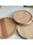8cm Tarzı Yuvarlak Bitki Pot Tepsi Bambu Macetas Ekici Bitki Tabağı Kaktüs Bitki Pot Tepsi Modern Seramik Saksı (Yurt Dışından) 4