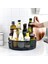 Yeşil S Tarzı 360 Rotating Round Spice Storage Rack Tray Turntable Kitchen Jar Holder Storage Box Multifunction Container Organizer Clean (Yurt Dışından) 2