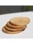 8cm Tarzı Bambu Macetas Ekici Bitki Tabağı Kaktüs Bitki Pot Tepsi Modern Seramik Saksı Için Yuvarlak Bitki Pot Tepsi (Yurt Dışından) 2