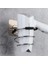 Açık Gri Tarzı Güçlü Saç Kurutma Makinesi Raf Blower Organizatör Banyo Yapıştırıcı Duvara Monte Çivi Ücretsiz Spiral Saç Kurutma Makinesi Için Stand Duvar Için Raflar (Yurt Dışından) 2