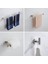 Robe Hook-A Tarzı Banyo Donanım Seti Aksesuarları Mat Siyah Raf Bornoz Askısı Askı Havluluk Bar Raf Doku Kağıt Tutucu Siyah Diş Fırçası (Yurt Dışından) 4