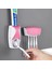 Mavi Stil Otomatik Diş Macunu Dispenseri Plastik Tembel 5 Diş Fırçası Tutucu Sıkacağı Banyo Rafları Banyo Aksesuarları (Yurt Dışından) 3
