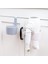 Beyaz Stil Banyo Saç Kurutma Makinesi Standı Organizatör Saç Kurutma Makinesi Tutacağı Raf Taşınabilir Kapı Kanca Halkası Plastik Ev Aracı Otel Yurdu Rafları (Yurt Dışından) 5