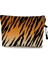 Desen 6 Stili 22X13CM Suya Dayanıklı Makyaj Çantası Zebra Şerit Kahverengi Pembe Leopar Baskı Keten Kozmetik Çantası Organizatör Çantası Kadın Güzellik Çantası Seyahat Çantaları (Yurt Dışından) 1