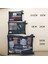 Orta 18X14CM Stili Kadınlar Için Basit Moda Örgü Kozmetik Çantası Set Makyaj Çantası Ruj Çanta Seyahat Organizatör Makyaj Organizatör Kozmetik Kılıfı (Yurt Dışından) 3