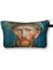 SHZBVANGOC10CW Stili Van Gogh Tarafından Yağlıboya Kozmetik Durumda Ayçiçeği Yıldızlı Gece Kadın Makyaj Çantası Çanta Kız Güzellik Tuvalet Çantaları Küçük Çanta (Yurt Dışından) 1