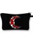 SHZBMUSNO03CW Stili Gül Leopar Dudaklar Kozmetik Durumda Kadın Moda Makyaj Çantası Bayanlar Tuvalet Çantası Ruj Organizatör Fermuar Kılıfı Kadın Makyaj Çantaları (Yurt Dışından) 1