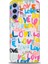 Samsung Galaxy A34 Kılıf Hd Baskılı - Renkli Love 1