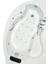 Queen Oturmalı Yarı Oval Jakuzi 150x100x70, h55 Romantic Hidromasaj Sistemli Küvet (Gövde + Metal ayak + Ön panel) 2