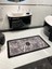 Tekli Çiçek Desenli Parsley Model Lateks Taban Banyo Paspas 60x100 3