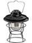 Powermaster Retro LED 3 Işık Modlu Şarjlı Aydınlatma Feneri Kamp Lambası 3