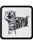 V1 Never Give Up - 1 Kod Logolu Unisex Beyaz-Siyah Bench (Patch) 1