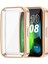 Huawei Band 8 , 9 ve 10 ile Uyumlu Kasa ve Ekran Koruyucu 360 Tam Koruma Silikon Kılıf 3