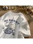 Hi Bunny Baskılı Beyaz Oversize T-Shirt 1