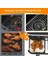 Ninja Dual Için Hava Fritöz Kağıt Astarı, Ninja DZ201 Için Hava Fritöz Parşömen Gömlekleri, Hava Fritöz Aksesuarları Pişirme Kağıdı (Yurt Dışından) 5
