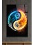 Yinyang Dekoratif Cam Tablo 1