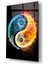 Yinyang Dekoratif Cam Tablo 3