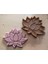 Lotus Kurabiye Kalıbı - 9,5x7,5 cm - 2 Parça 2