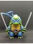Mutant Ninja Turtles Chibi Boyalı Figür Ninja Kaplumbağalar Chibi Figür 1