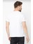 3A Moda Erkek Siyah-Beyaz T- Shirt Regular Fit Rahat Kesim V Yaka 2'li Basic Tişört Paketi 4