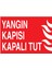 Yangın Kapı Kapalı Tut Yapışkanlı Sticker 50X65 cm 1