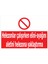 Helezonlar Çalışırken Elini Ayağını Aletini Helezona Yaklaştırma Yapışkanlı Sticker 25X35 cm 1