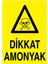 Dikkat Amonyak Yapışkanlı Sticker 35X50 cm 1