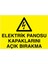 Elektrik Panosu Kapaklarını Açık Bırakma Yapışkanlı Sticker 15X25 cm 1