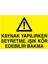 Kaynak Yapılırken Seyretme Işık Kör Edebilir Bakma Yapışkanlı Sticker 25X35 cm 1