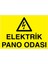 Esinti Reklam Elektrik Pano Oda Yapışkanlı Sticker 35X50 cm 1