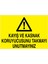 Kayış ve Kasnak Koruyucusunu Takmayı Unutmayınız Yapışkanlı Sticker 25X35 cm 1