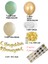 Hoşgeldin Ramazan Gold Yazı Ledli Zincir Balon Seti 11 Ayın Sultanı Ramazan Bayramı Oda Süsleme Seti 6