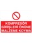 Kompresör Girişleri Önüne Malzeme Koyma Yapışkanlı Sticker 50X65 cm 1