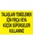 Talaşları Temizlemek Için Fırça Veya Küçük Süpürgeleri Kullanınız Yapışkanlı Sticker 50X65 cm 1
