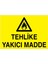 Tehlike Yakıcı Madde Yapışkanlı Sticker 50X65 cm 1