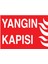 Yangın Kapı Yapışkanlı Sticker 50X65 cm 1