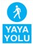 Yaya Yolu Yapışkanlı Sticker 35X50 cm 1