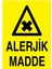 Alerjik Madde Yapışkanlı Sticker 15X25 cm 1