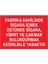 Fabrikada Sigara Içmek, Sigara Kibrit Çakmak Bulundurmak Yasaktır Yapışkanlı Sticker 35X50 cm 1