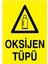 Oksijen Tüpü Yapışkanlı Sticker 25X35 cm 1
