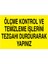 Ölçme Kontrol ve Temizleme Işlerini Tezgahı Durdurarak Yapınız Yapışkanlı Sticker 50X65 cm 1