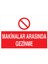 Makinalar Aranda Gezinme Yapışkanlı Sticker 35X50 cm 1