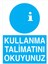 Kullanma Talimatını Okuyunuz Yapışkanlı Sticker 25X35 cm 1