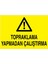 Topraklama Yapmadan Çalıştırma Yapışkanlı Sticker 35X50 cm 1