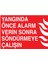 Yangında Önce Alarm Verin Sonra Söndürmeye Çalışın Yapışkanlı Sticker 25X35 cm 1