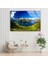 Aurlandsfjord Dağı Temperli Cam Duvar Tablosu 3