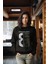 Premium Nyc Tarz Baskılı Kadın Bisiklet Yaka Sweatshirt 3